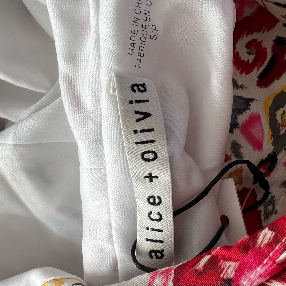 Alice & Olivia Stacia jacquard effect jacket Ladies size small Vintage market - Picture 6 of 9